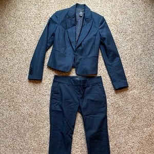 Ann Taylor navy ladies suit set